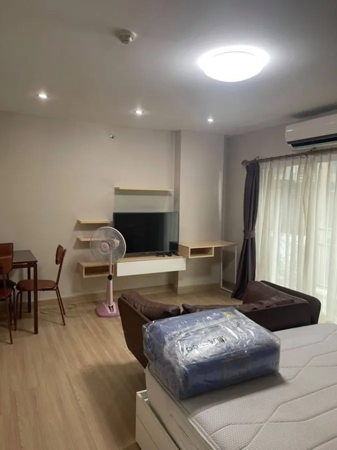 ขาย ให้เช่า The Escape Condominium Sukhumvit 101/1 ห้อง STUDIO เฟอร์ครบ มีเครื่องซักผ้าด้วยน้า จองเลยจ้า