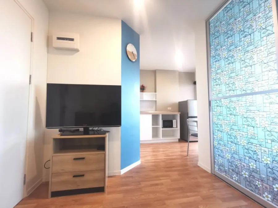 For rent, Lumpini Ville Ratchaphruek-Bangwaek, high floor, beautiful view, fully furnished. Carry your bags and move in immediately.