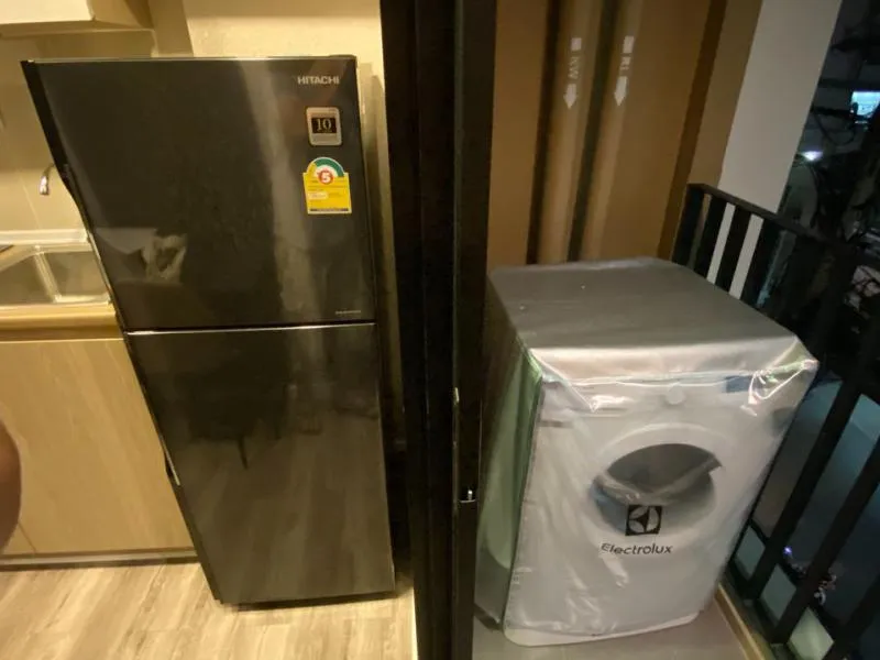 Rent Condo Brown Condo Ratchada-Huay Kwang The new room is perfect, fully furnished, hurry up.