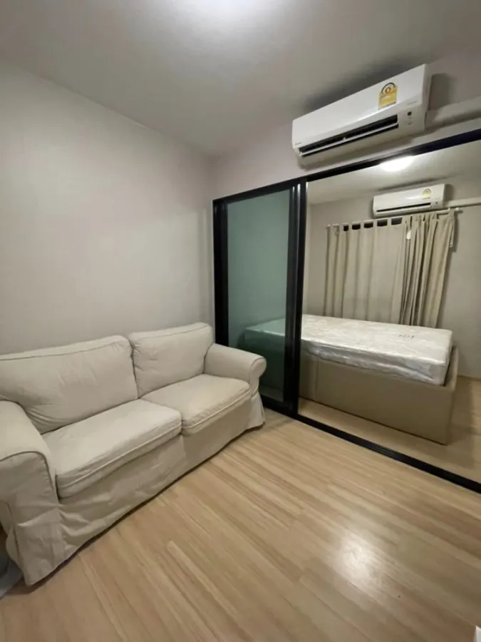 Sale Plum Condo Chaengwattana Station Phase 3, 2nd floor, fully furnished live by yourself is excellent Renting is worth it. Book now.