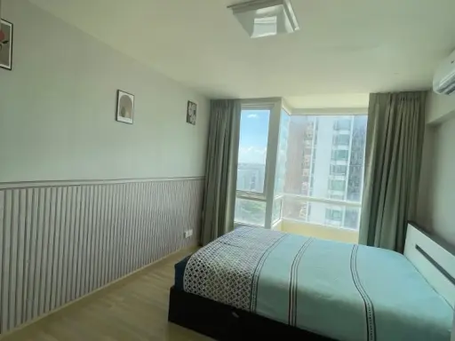 For sale or rent: M Society Condominium, Building B, 10th floor, North facing. Cool and comfortable all day long. Don't miss out!