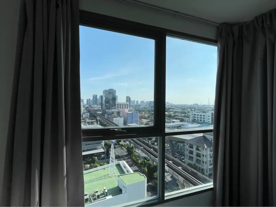 ให้เช่า ideo mobi sukhumvit ห้องพร้อมอยู่ เฟอร์พร้อม ชั้นสูง กว้างขวาง จองเลย