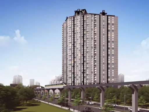 Condo for rent, Assakarn Place Srinakarin, high floor, beautiful view, ready to move in, good location, don't wait!!