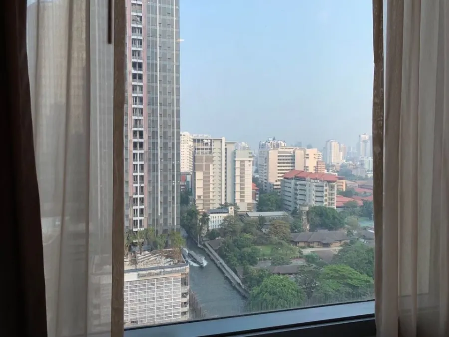 Condo for rent Q Asoke, nice room, spacious size with facilities, high floor, city view, do not miss it.