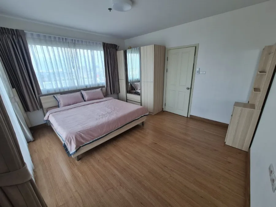For rent, Supalai City Resort, Phra Nang Klao Station - Chao Phraya, 2 bedrooms, beautiful room, fully furnished, ready to move in.