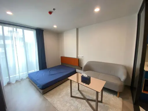 For sale, The Base Saphan Mai, 4th floor, fully furnished and electrical appliances. Book now, don't wait. images
