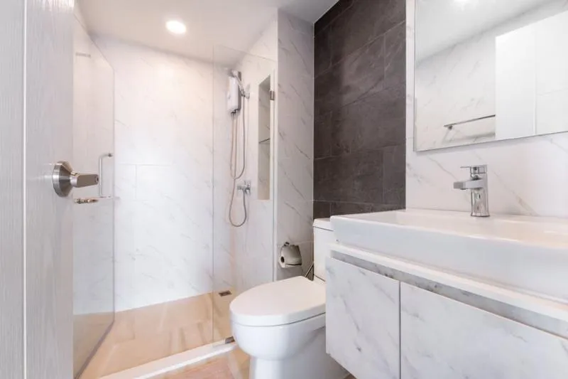 The corner room has arrived. The Cube Loft Ladprao 107 Condo for rent, beautifully decorated room. The best location of the building, hurry up.