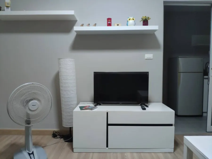 Condo for sale and rent, The Kith Sukhumvit 113, divided into sections. Good electrical appliances. Book now. Don't wait.