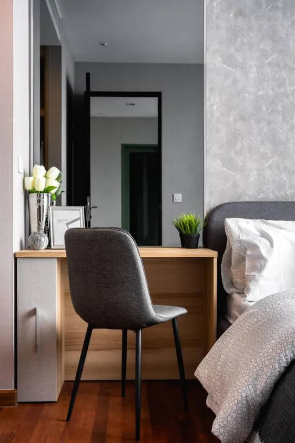 For rent Wish Signature Midtown Siam, beautiful room, luxurious decoration, very high class, fully furnished and electrical appliances, book now.