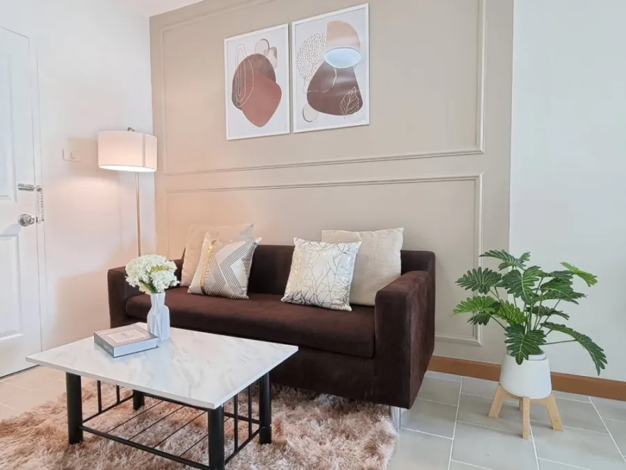 Condo for sale, City Home Rattanathibet, 23rd floor, beautiful room, fully furnished, great price, don't miss it!