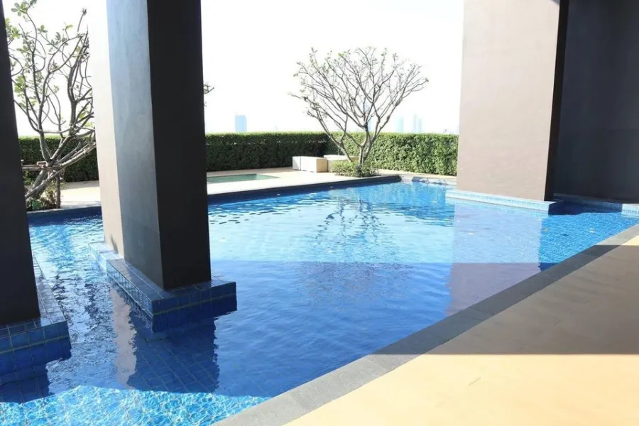 Condo for rent, Star View, decorated with built-ins mixed with marble patterns, river view, high floor, don't wait.