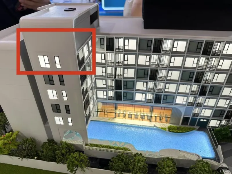 ขายดาวน์ เคฟ ซี้ด เกษตร ชั้น 8 แบบ Type 2 Bedroom ราคากันเอง บอกเลยว่ารีบมาจองเลยจ้า