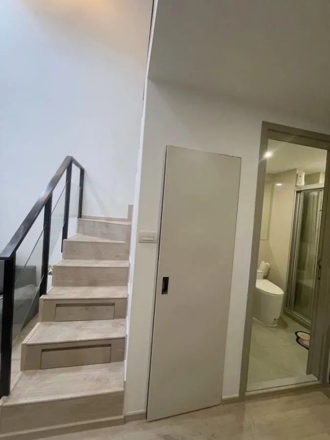ปล่อยเช่า เดอะริช พระราม 9-ศรีนครินทร์ ห้องDuplex เพดานสูงโปร่ง บิ้วอินอย่างดี พร้อมอยู่ จองด่วน