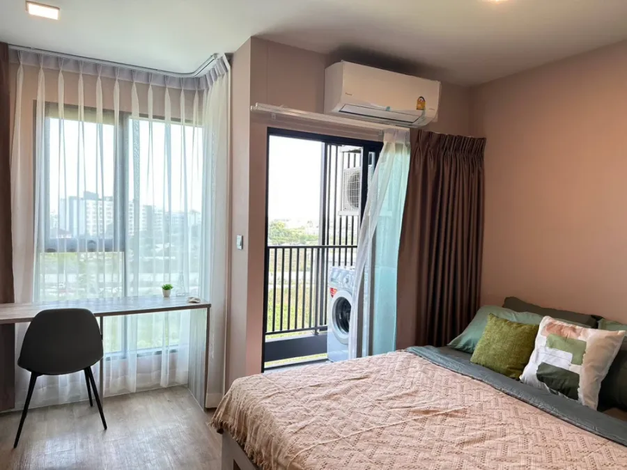 ให้เช่า คอนโด เคฟ ทียู ชั้น 8 ห้องกว้าง แต่งสไตล์มินิมอล พร้อมสิ่งอำนวยความสะดวก มาแต่ตัวอยู่ได้เลย