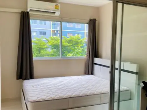 ให้เช่า Plum Condo Park Rangsit เฟส 1 ห้องสวย วิวสระ มีเครื่องซักผ้า เครื่องใช้ไฟฟ้าครบ รีบจองด่วนๆ