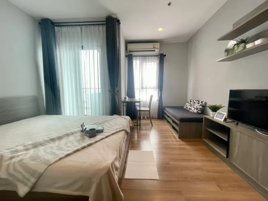For Rent Chapter One Midtown Ladprao 24 Very beautiful room, city view is very good. All in one room. Book now.