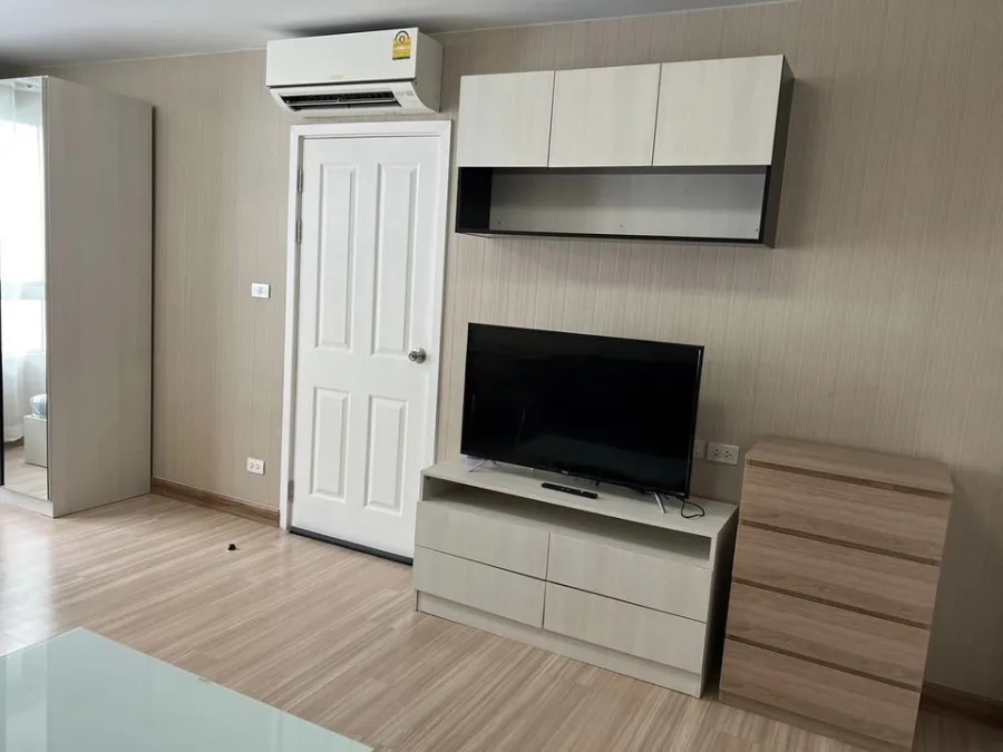 For rent, Plum Condo, Phahonyothin 89, 7th floor, spacious room, fully decorated, ready to move in, rent now, don't miss it.