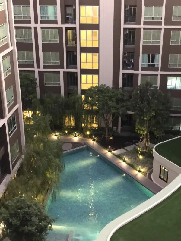 ด่วน! ปล่อยเช่าห้องสวย วิวสูงที่Dcondo dome rangsit ห้องสตู 1ห้องน้ำ เฟอร์ครบ ย้ายเป๋าเข้ามาได้เลยยย