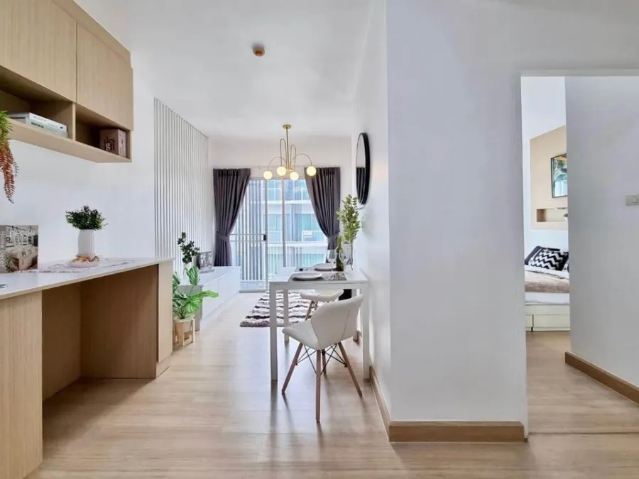 ขาย คอนโด A space Me สุขุมวิท 77 ห้อวตกแต่งสวยสุดปัง Interior บิ้วอินไม้ทั้งห้อง สนใจรีบจองเลยจร้า