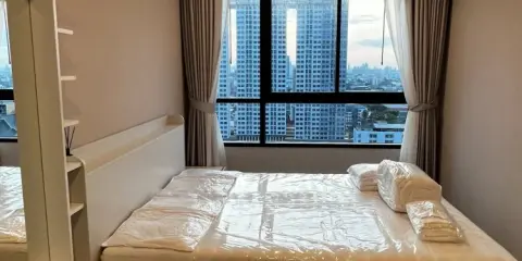 ให้เช่า Ideo รามคำแหง - ลำสาลี สเตชั่น 1 Bedroom พร้อมห้องน้ำในห้องนอน ห้องมุม พร้อมเข้าอยู่ได้ทันที