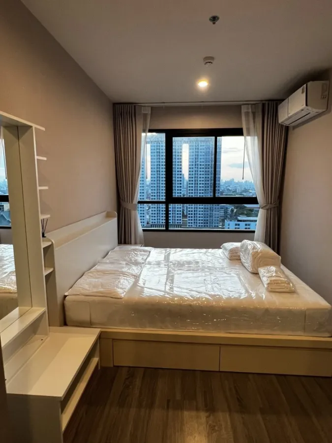 ให้เช่า Ideo รามคำแหง - ลำสาลี สเตชั่น 1 Bedroom พร้อมห้องน้ำในห้องนอน ห้องมุม พร้อมเข้าอยู่ได้ทันที