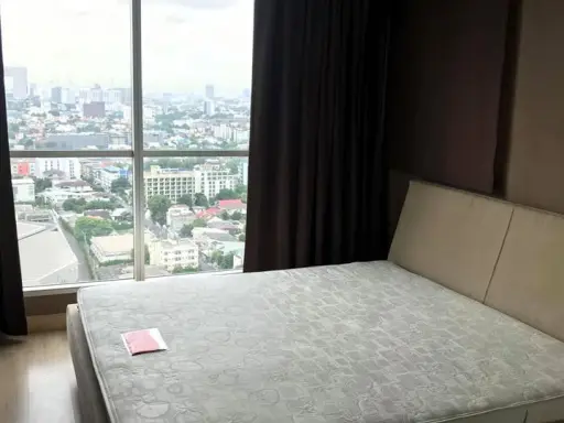 It's here! For rent, Life @ Ladprao 18, 2 bedrooms, fully furnished, beautiful view, wow, ready to move in, book quickly