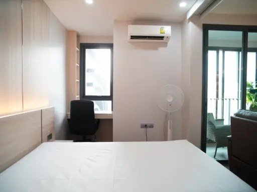 ให้เช่า IDEO Q Siam–Ratchatewi ห้องพร้อมอยู่ เฟอร์พร้อม ชั้นสูง จองเลย