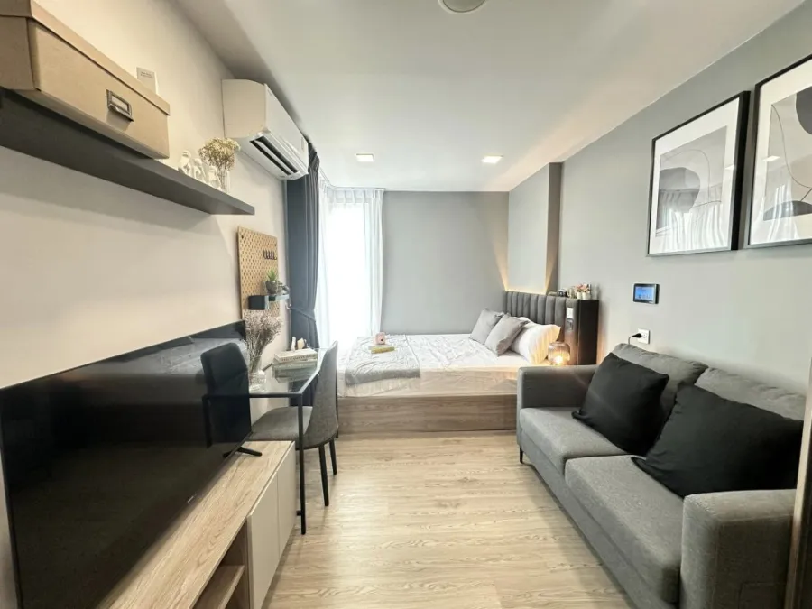 ให้เช่า เคฟ ทาวน์ โคโลนี ชั้น 4 วิวสวนหน้าโครงการ ห้องแต่งครบ พร้อมอยู่ จองเลย ด่วนๆ