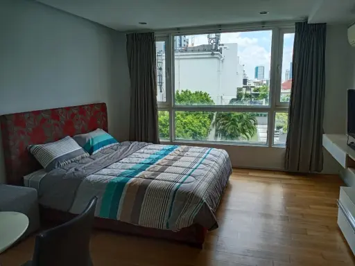 Condo for rent, 15 Sukhumvit Residences, nice room, spacious size, fully furnished, good price, don't miss it.