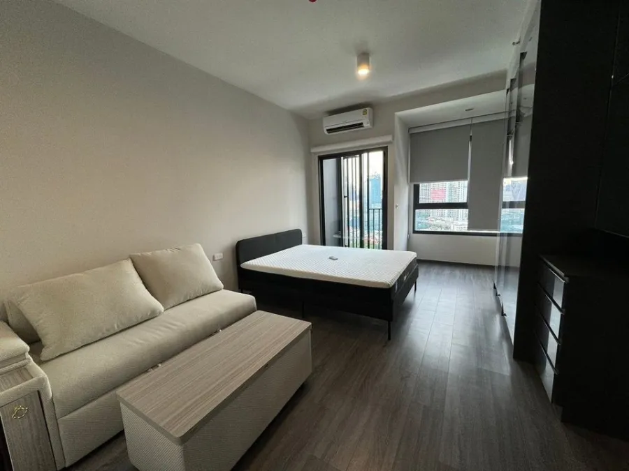 For rent Ideo Sukhumvit - Rama 4 ห้อง studio ชั้น 16 มาพร้อมสิ่งอำนวยความสะดวก ต้องจอง
