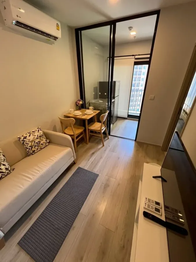Condo for sale, Metris Ladprao, 22nd floor, fully furnished, ready to move in. If you don't reserve, you'll regret it later.