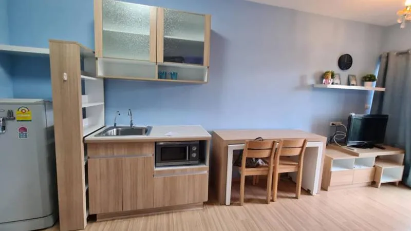 Buying this room is really over. Complete the room I have everything. Condo A Space Play Ratchada - Suthisan.