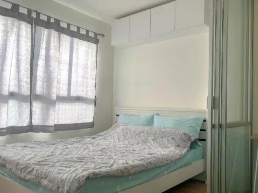 Condo for rent, Lumpini Ville Ramkhamhaeng 60/2, beautiful room, fully furnished, very comfortable. If late,