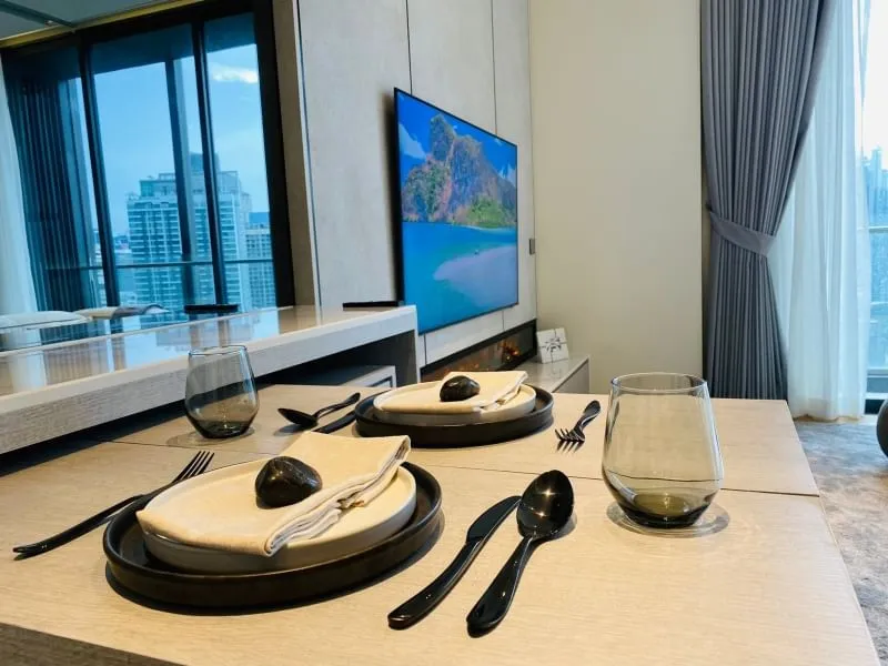 ให้เช่า!! คอนโด บีทนิค สุขุมวิท 32 ชั้น 20 วิวเมือง ห้องตกแต่งหรูหรา เฟอร์นิเจอร์อย่างดี ห้ามพลาด!!