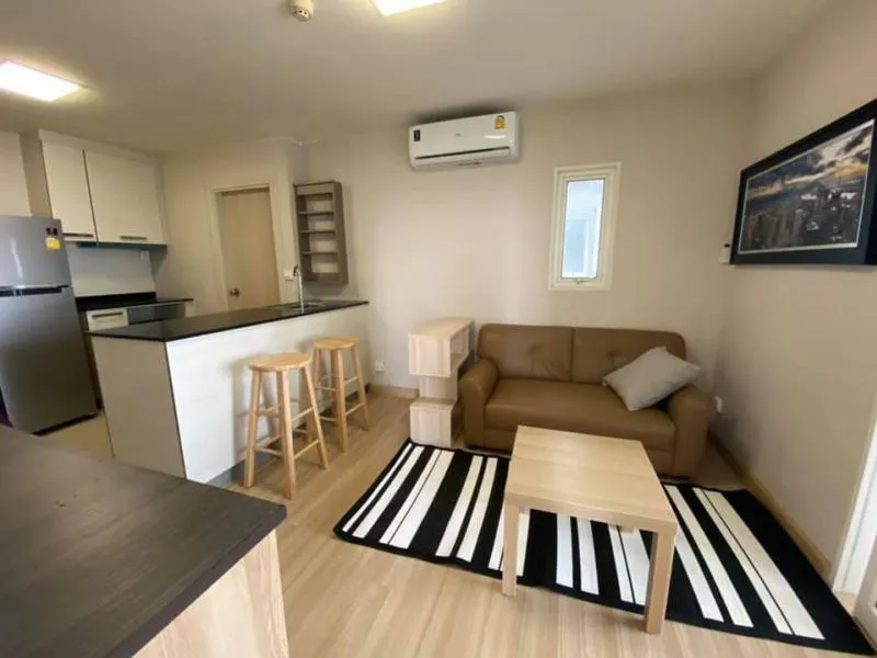 Selling M Society, Muang Thong Thani, beautiful room, good view, fully furnished, 2 bedrooms, come and reserve quickly. Miss it and you will regret it.