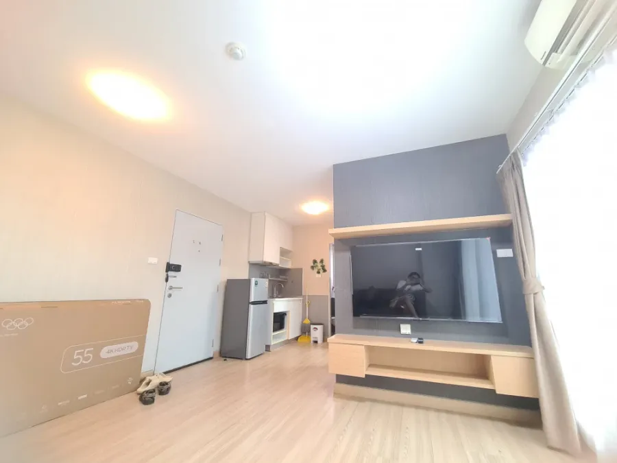 ให้เช่า Rill Condo Rangsit 1 ห้องนอน 1 ห้องน้ำ เฟอร์และสิ่งอำนวยความสะดวกครบครัน วิวสระว่ายน้ำ จองเลย