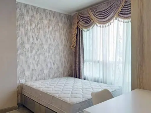 Condo for sale, Lumpini Ville Phatthanakan-New Phetchaburi, 1 bed, 1 bath, fully furnished, convenient transportation