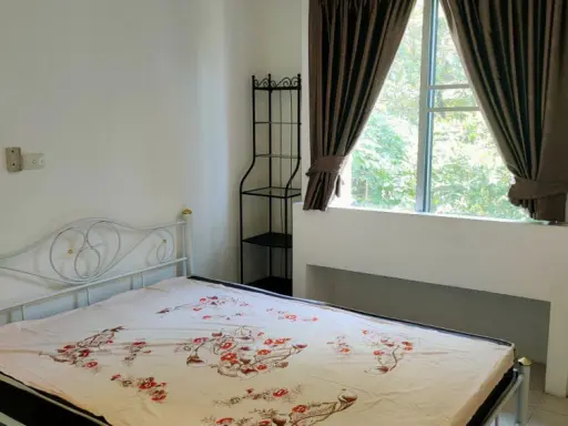 Condo for rent, The Parkland Bangna, corner room, pool view, shady, very pleasant, do not miss