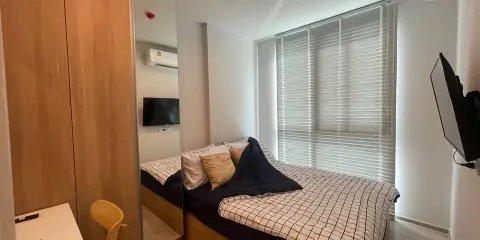 ให้เช่า นิว โนเบิล เซ็นเตอร์ บางนา 1 Bedroom วิวเทพ ชั้นบนสุด เลขห้องสวย/มงคล *ไม่โดนบล๊อควิว* เห็นท้องฟ้า ไม่อึดอัด รีบคว้าเลย
