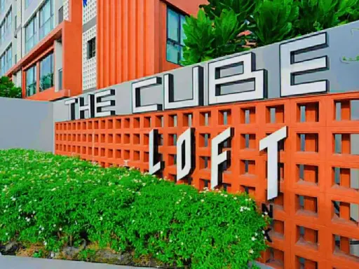 ให้เช่า Condo The Cube Loft Srinakarin-Theparak 1 ห้องนอน 1 ห้องน้ำ ชั้น 5 เฟอร์ครบ พร้อมเครื่องใช้ไฟฟ้า ยกกระเป๋าเข้าอยู่ images