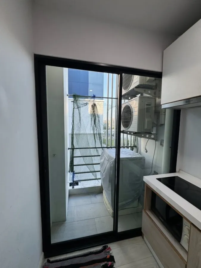 ให้เช่า V Condo Salaya ชั้น 5 ขนาด 34 ตร.ม. ห้องมุม เฟอร์นิเจอร์และเครื่องใช้ไฟฟ้าครบครัน จองเลย