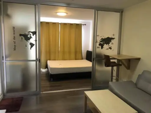 For rent Dcondo campus rangsit Phase 1, Building A, 8th floor, separated rooms All electrical appliances Book now