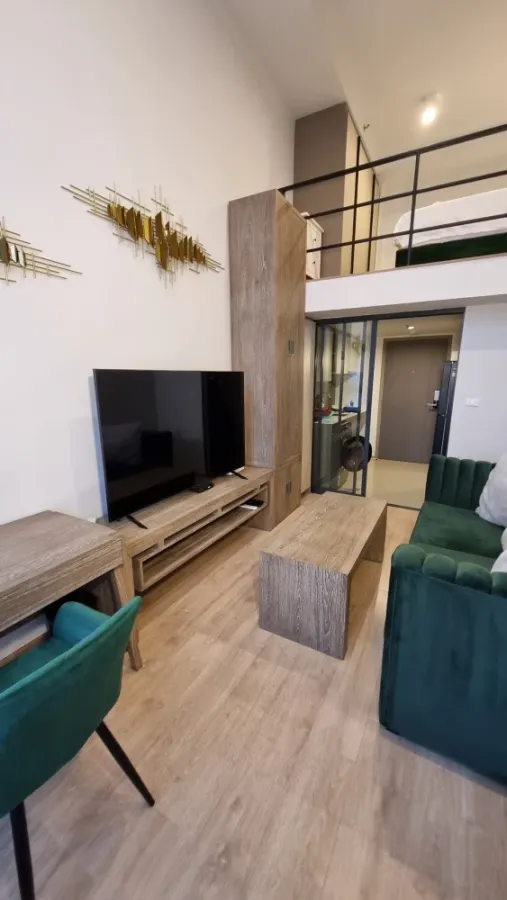 For sale rent: Ideo Rama 9-Asok, ready to move in, 30th floor, high view, complete facilities, book now.
