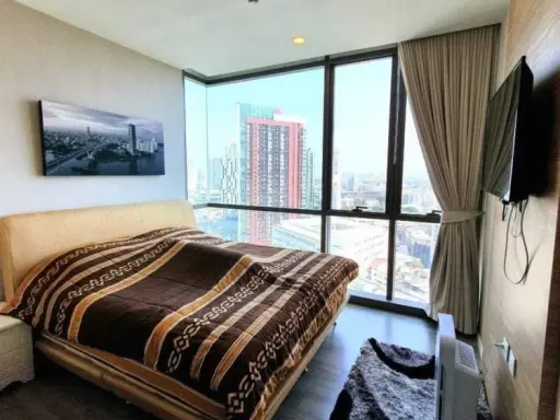 Condo for sale, The Room 69, 21st floor, city view, decorative room, elegant, very livable.