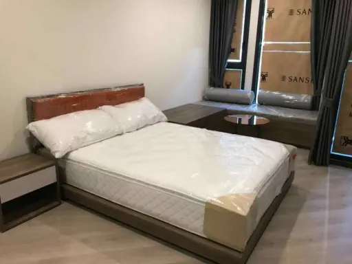 ให้เช่า The Base Saphanmai ห้องใหม่ ชั้น 3 วิวไม่บล็อค กั้นห้องครัวเป็นสัดส่วน แบบนี้ต้องรีบจองจ้า
