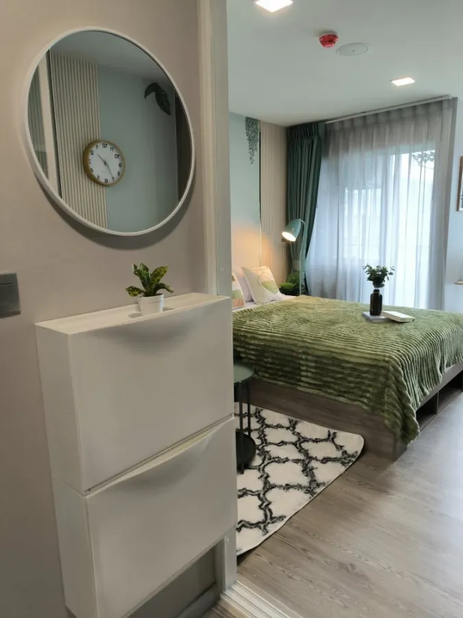 ให้เช่า Kave Town Island ชั้น 6 วิวสระ แต่งสไตล์ Cozy Tropical ห้องสวย พร้อมอยู่ จองเลย
