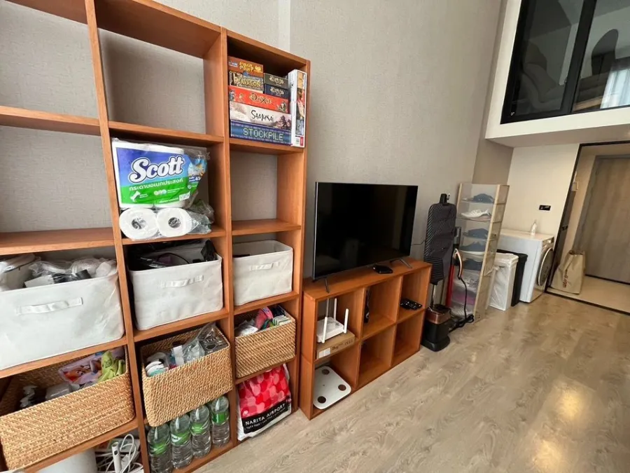 ขาย SOHO Bangkok Ratchada ห้อง DUPLEX ตกแต่งอย่างดี Buit-In สวยสุดปัง พลาดแล้วจะเสียใจ
