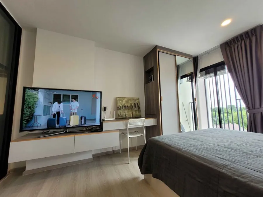 Condo for rent at kensington, Phahon Yothin 63, beautiful garden view, fresh air, cool Built-in fully furnished, book now