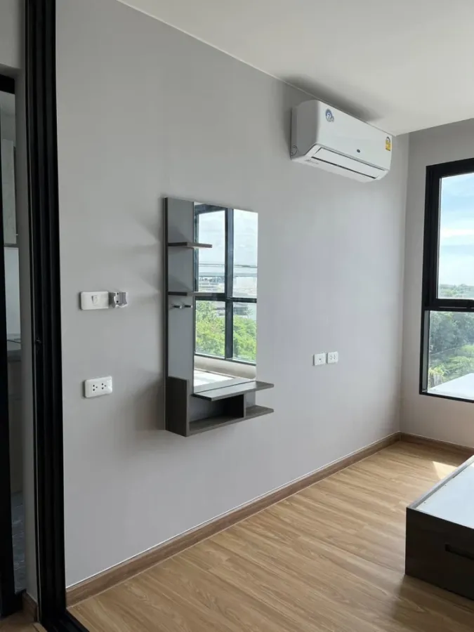 For rent The Cube Loft Srinakarin-Theparak ห้องกั้นแยกชัดเจน ราคาจับต้องได้ รีบมาจองเลย