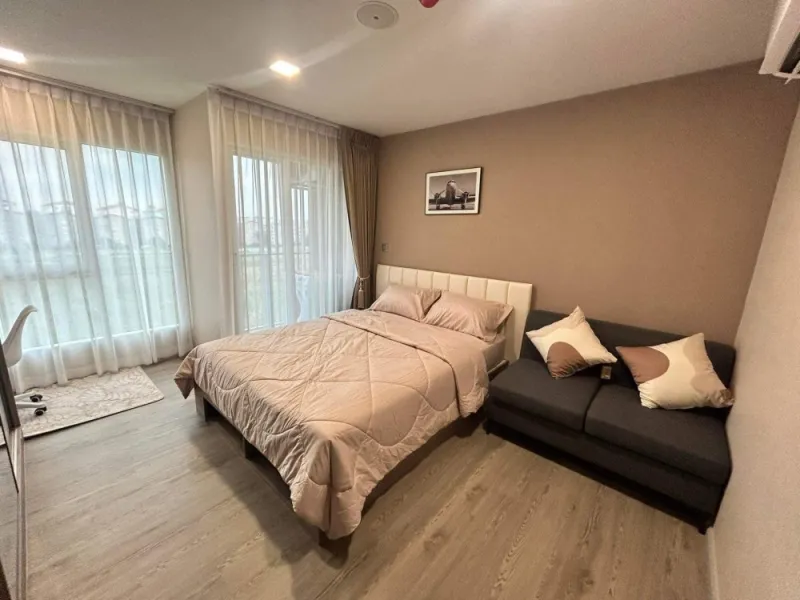 ให้เช่า Kave Town Island ชั้น 6 วิวนอก โล่ง Fully Furnished พร้อมเข้าอยู่ จองเลย ด่วนๆ